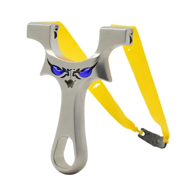 New Powerful Mini Demon Slingshot - Outdoor Fast-Loading Flat Band Slingshot with High Strength