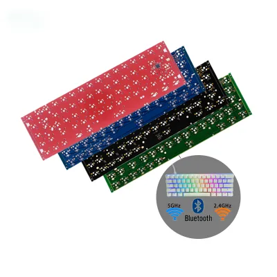 Fr4 Electronic Manufacturing Circuit Board USB Type C Wireless 65 Keyboard Pcb Rgb