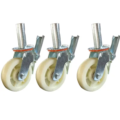 2025 Innovative Products Swivel Brake Wheel Rubber Heavy Duty Wheel Handcart Universal Wheel