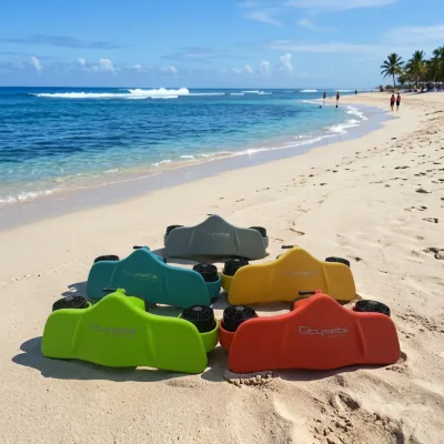 Rechargeable Electric Sea Scooter Fast Speed Underwater Scooter Toy Sea Scooter For Family Beach Vacation