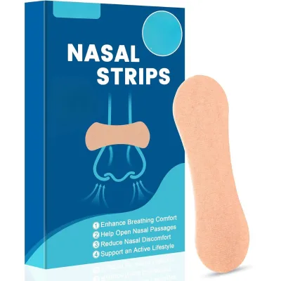 Anti-Snoring Nasal Strips Healthcare Supply for Enhancing Breathing Improving Ventilate Sleep Nasal Strips