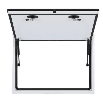 28x20 Inch RV Baggage Door Cargo Compartment Access Door with Dual Support Rod Security Lock for RVs Campers Motorhomes