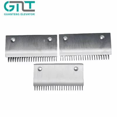 SMR313609 Aluminum Comb Plate 22 Teeth for 9300 Escalator Rounded Edge & Square Edge Replacement Comb Segment