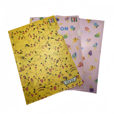 Wholesale Clear A4 Transparent PP Material Lever Arch File Sleeve Waterproof Office Document Bag