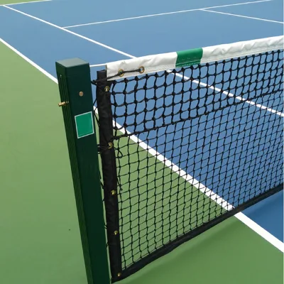 High-Quality High-Performance Professional Nylon White Tennis Net for Indoor Facilities and Youth Clinics