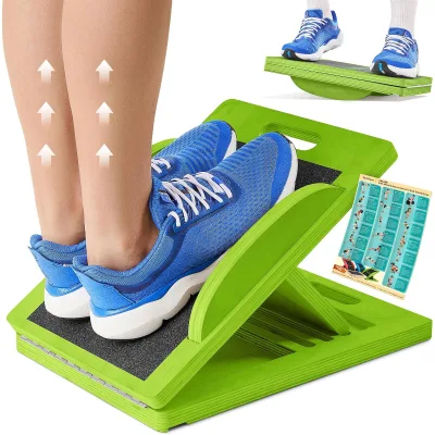 Adjustable Sustainable Wooden Inclined Plate Calf Stretcher Stretching Aid Freestanding Shandong Made