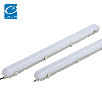 Surface Mounted 2ft 4ft Ip65 60w Strip Waterproof Airport Tunnel Light Led Tri-Proof Light