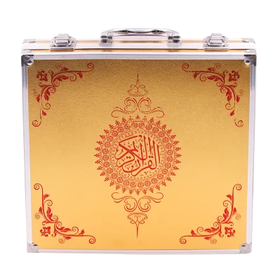 Arabic Language Download New Muslim Islamic Best Gift Luxury Golden Box Pen Quran Reader
