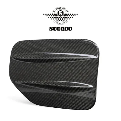 IX3 G08 BEV SOOQOO Style Prepreg Carbon Fiber Fuel Tank Cover Trim