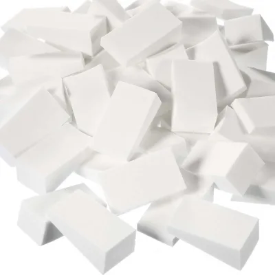 Triangle Cosmetic Sponges Non-Latex Makeup Foam Wedges Foundation Beauty Tools White