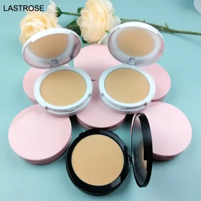 2025 New Popular Vegan Matte Pressed Powder Oil Control Face Foundation Long Lasting Compact Powder