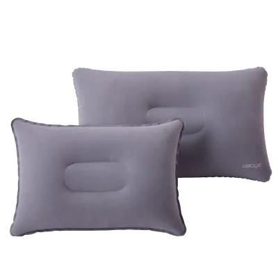 Factory PVC Custom Comfortable Foldable Inflatable Travel Pillow