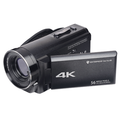 Ultra HD 56MP 30FPS 18X Digital Zoom Underwater Recorder 4K Video Cameras Camcorder with 3500mAh Battery
