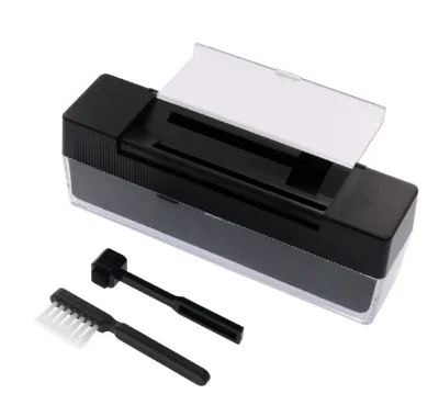 Factory Direct 3 in 1 Vinyl Record Cleaning Brush Set Anti Static Turntable Care Kit With Stylus Cleaner Portable Case for Home