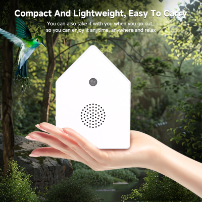 Original Factory Music Box Entertainment Bird Music Attracting Indoor Birdsong Box for Relaxing