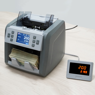 Money Counter for Bill Counter Money Detector UV&MG Money Counter Mixed Bills Denomination Usd