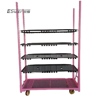 Greenhouse Transport Portable Durable Removable Flower Cart with Pull Rod
