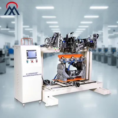 High Precision Brush Making Machine Compatible with Nylon Bristle Wooden and Steel Wire for Industrial Jade Polish Brushes