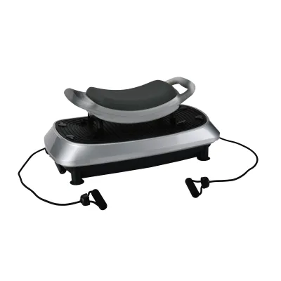 2024 Hot Gym Equipment Two Layers Luxurious Fitness Machine Vibration Plate Crazy Fit Massage With Resistance Bands