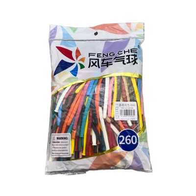 100 Pieces 260Q Modeling Balloon High Elasticity Twisting Matte Retro Macaron Long Latex Ballon for Ballon Artists DIY Sculpture