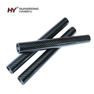China Manufactures Industrial Grade Professional Customized 3k Carbon Fiber Fishing Tube Carbon Fiber Fishing Barrel Cuttlefish