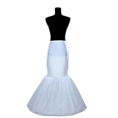 Ecoparty 2024 the New Top Grade Stretch Satin Finished Mermaid Tail Tunic Petticoat