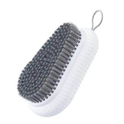 Household Multifunctional Short Handle Plastic Laundry Brush Is Designed for Soft Sweaters, Does Not Hurt the Clothes.