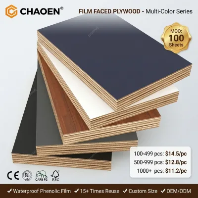 Plywood Wholesale Marine Plywood Film Faced Plywood Board for Construction Formwork Concrete Casting Shuttering