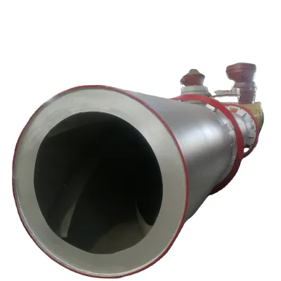 High Efficiency Rotary Drum Dryer Machine with Large Capacity for Food Processing and Gas Heating