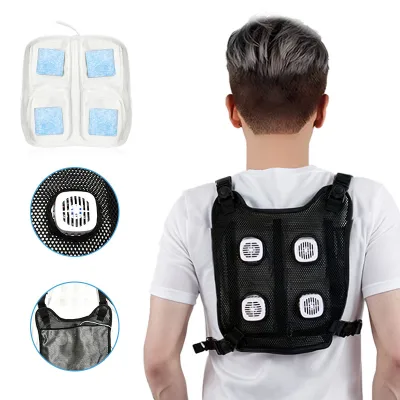 Semiconductor cooling vest with high heat resistance and toughness, suitable for outdoor work as a protective jacket