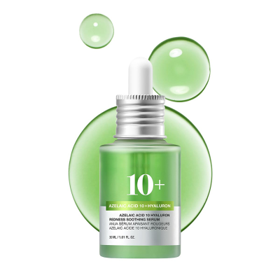 Sensitive Skin Facial for with 10% Hyaluronic Acid & Niacinamide for Anti-Aging Redness Relief & Spot Care
