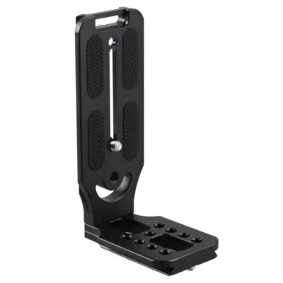 Dsrl camera tripod head economical l-plate metal aluminum universal l-shaped bracket quick release board
