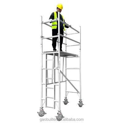 2024 New Design and Good Quality Aluminium Folding Scaffolding Made in Foshan for Good Price Sales