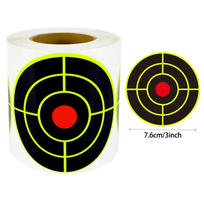 "Customizable Reactive Shooting Targets for Firearms Practice-Impact Splat Paper Targets"