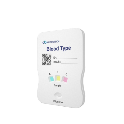 Wizbiotech Medical One Step Blood Group Quick Rapid test Blood Type Screening