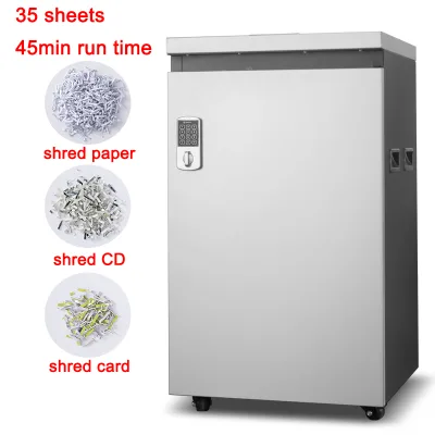 Customizable Maquina Destructora De Papel High-Efficiency P4 Level 35 Sheets Paper Shredder For Commercial Use