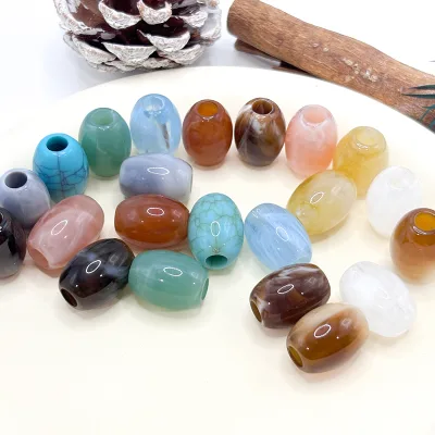 Popular Oval Colored Resin Acrylic Beads, Used for String Decoration of Bikini Swimsuits and Daily Clothing Accessories