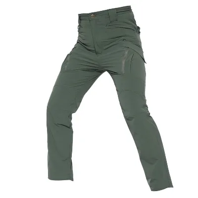 Quick Dry Waterproof IX9 Tactical Pants Outdoor Hiking Hunting Fishing Casual Ripstop Cargo Pants for Men