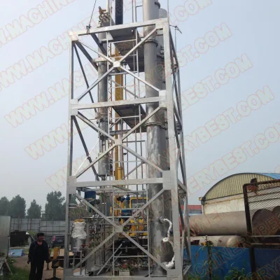 Micro Alcohol Rectifying Distillation Column System(from 3% to 99.9% Alcohol Ethanol)/ethanol Distillery