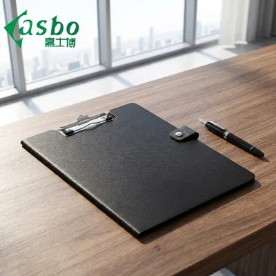 New KASBO Office Desk Clip Various Design A4 Size PS Storage Clipboard Folder