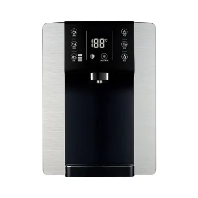 Family Office Use White Large Screen Temperature Display Wall-mounted Hot and Cold Pipeline Water Dispenser