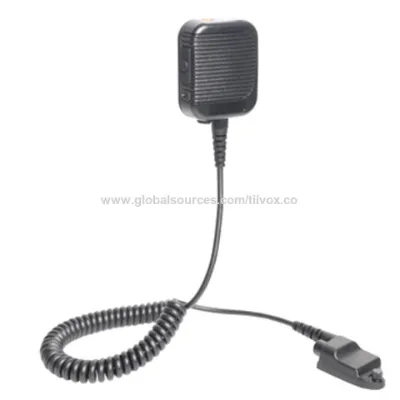 IP68 Waterproof Heavy-duty Remote Speakers Microphone with Emergency Button/Two-way Radio Earphones