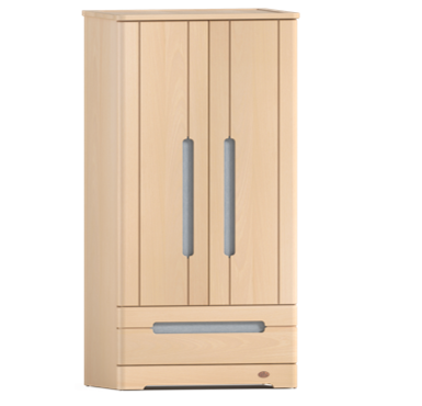 Oasis Elite Modern Freestanding 2 Door Wardrobe with 1 Drawer for Living Room