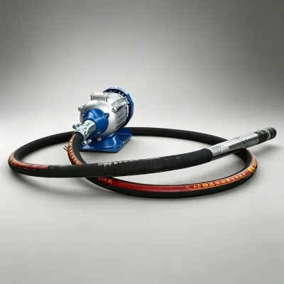 Low Noise 430V High Power Gasoline Engine External Vibrator for Large Scale Civil Works