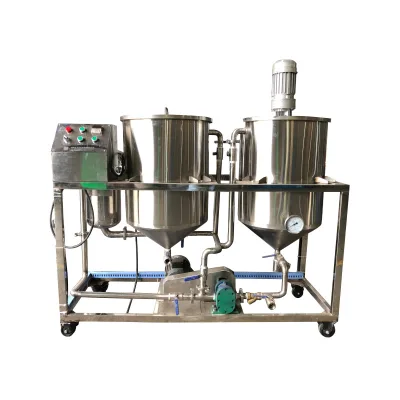 Edible Oil Refining Machinery-0.5 Tons