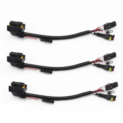 Custom Agricultural Machinery Wiring Harness Waterproof Male and Female Connectors Near and Far Plugs