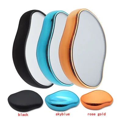 New Glass Crystal Hair Remover Pads Tool Dropshipping Crystal Hair Removal Eraser for Hand and Leg