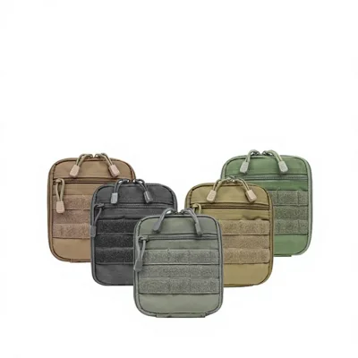 MOLLE Tactical Oxford Nylon Medical Kit Pouch Bag with Adjustable Shoulder Strap Webbing for Outdoor Accessories