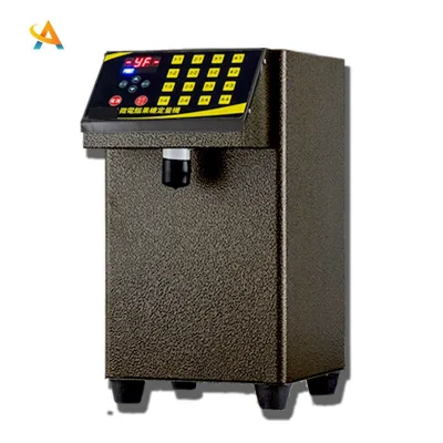The Most Quality Stainless Steel Fructose Quantitation Machine for Milk Tea Shop and Coffee Shop