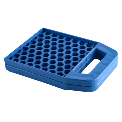 RV Stabilizing Jack Pads 6 3/16'' X 6 3/16'' RV Leveling Pads with Easy-Grip Handles for Preventing Jacks From Sinking 4 Pack